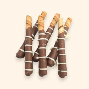 Dipped Hazelnut Cookies